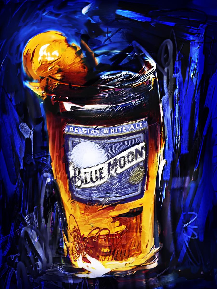 Blue Moon illustration